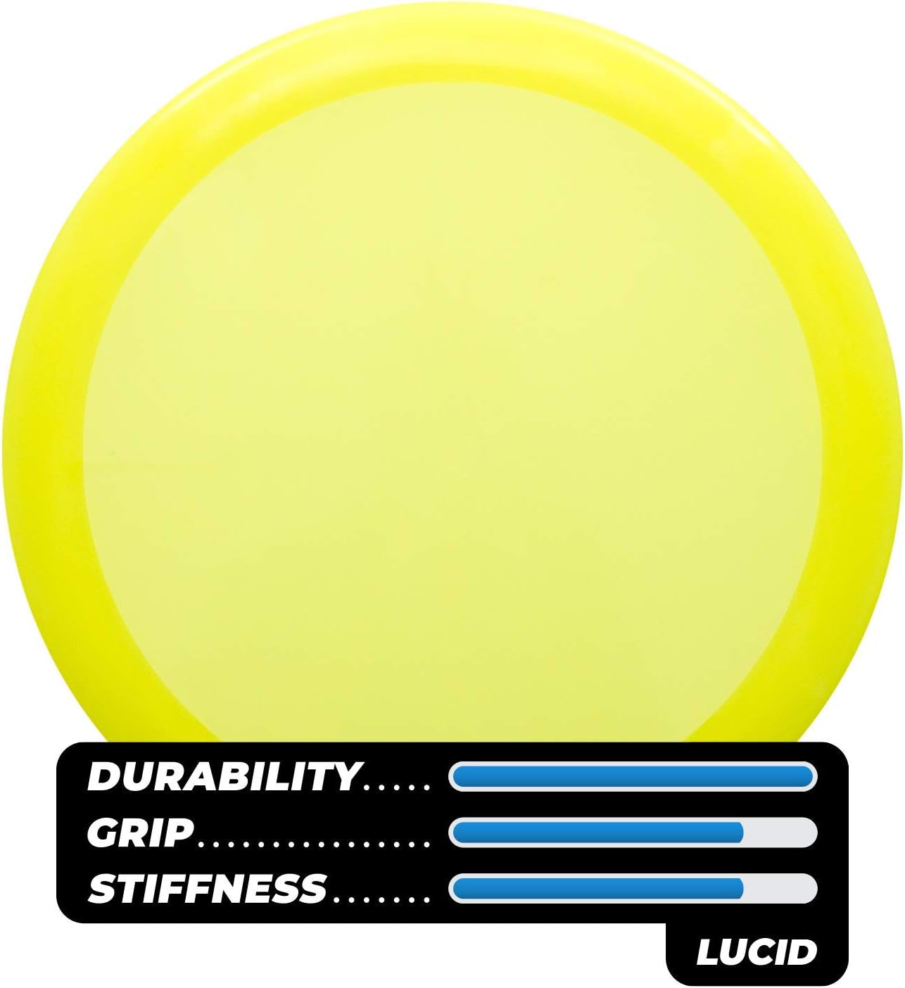 Dynamic Discs Lucid EMAC Truth Disc Golf Midrange | Straight–Stable Control Mid Range | Premium Plastic | Accurate Lines for Fairway & Approach Shots | Reliable Consistent Flight | (Colors May Vary)