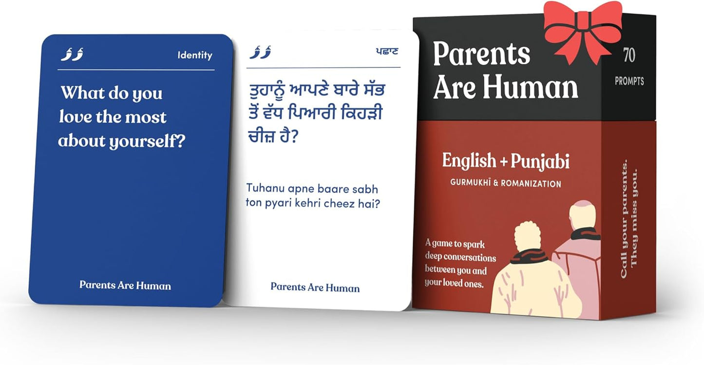 Parents Are Human, Relationship Cards, Get to Know Each Other Better, Parents, Families, Teens & Kids Relationship Building, Light & Deep Questions, 70 Questions & Activity Cards, English