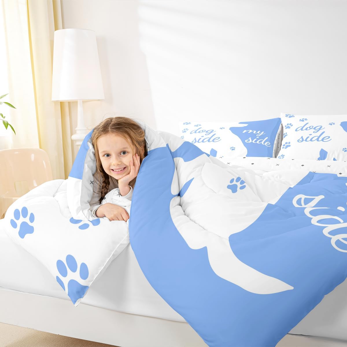 Castle Fairy Drum Kit Comforter Set,Musical Instruments Bedding Set for Kids Girls Women,Adults Rock Music Comforter,Neon Lighting Quilted Duvet Set Bedroom Collection Twin Size 2Pcs