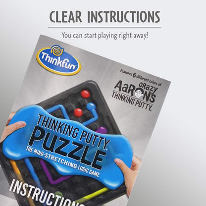 ThinkFun & Crazy Aaron's Thinking Putty Puzzle - STEM Brain Game for Kids & Adults | Logic-Enhancing Challenge | Engaging Activity for Ages 8 & Up | Exciting Gift Idea