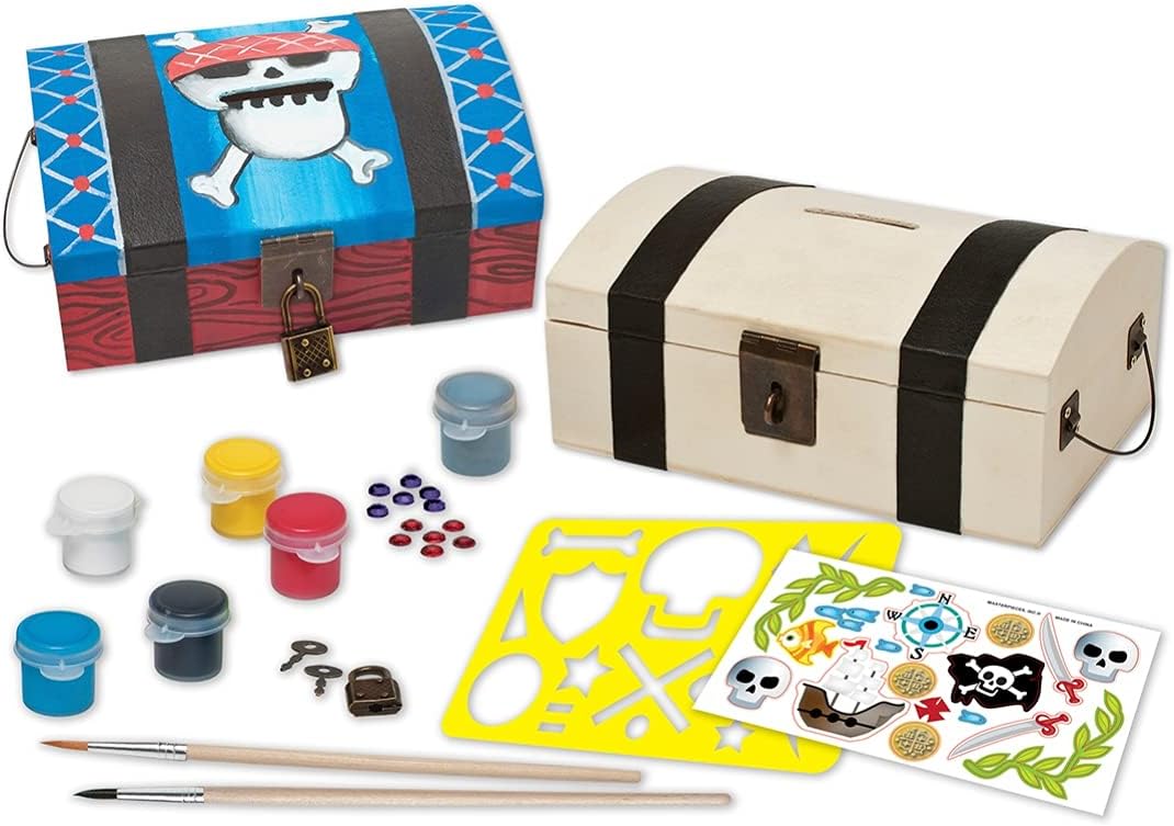 Works of Ahhh... Craft Set - Solar System Mobile Classic Wood Paint Kit