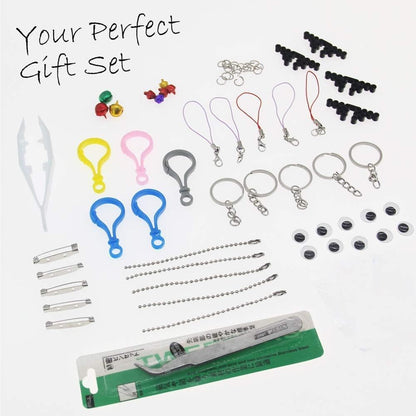 H&W 35PCS 5mm Fuse Beads Boards, Large Clear Pegboards Kits, with Gift 4 Lroning Paper & Parts & Bases (WA3-Z16)