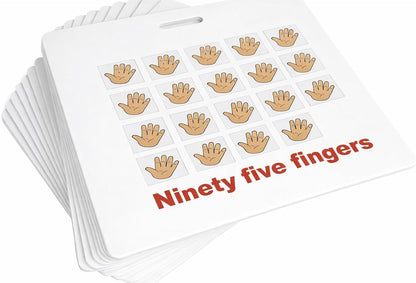 Number Flash Cards for Toddlers - Durable Toddler Flash Cards - Learn Counting Flashcards Numbers 1–100 -Help Kids Count Games | Kids Toys Numbers Match for Preschoolers Kindergarten 2-6