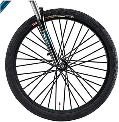 Super Pop Bicycle Spoke Skins Wraps Compatible with Schoolmate Bike Fans- Colorful Bike Wheel Decoration-72 Pcs(Red)