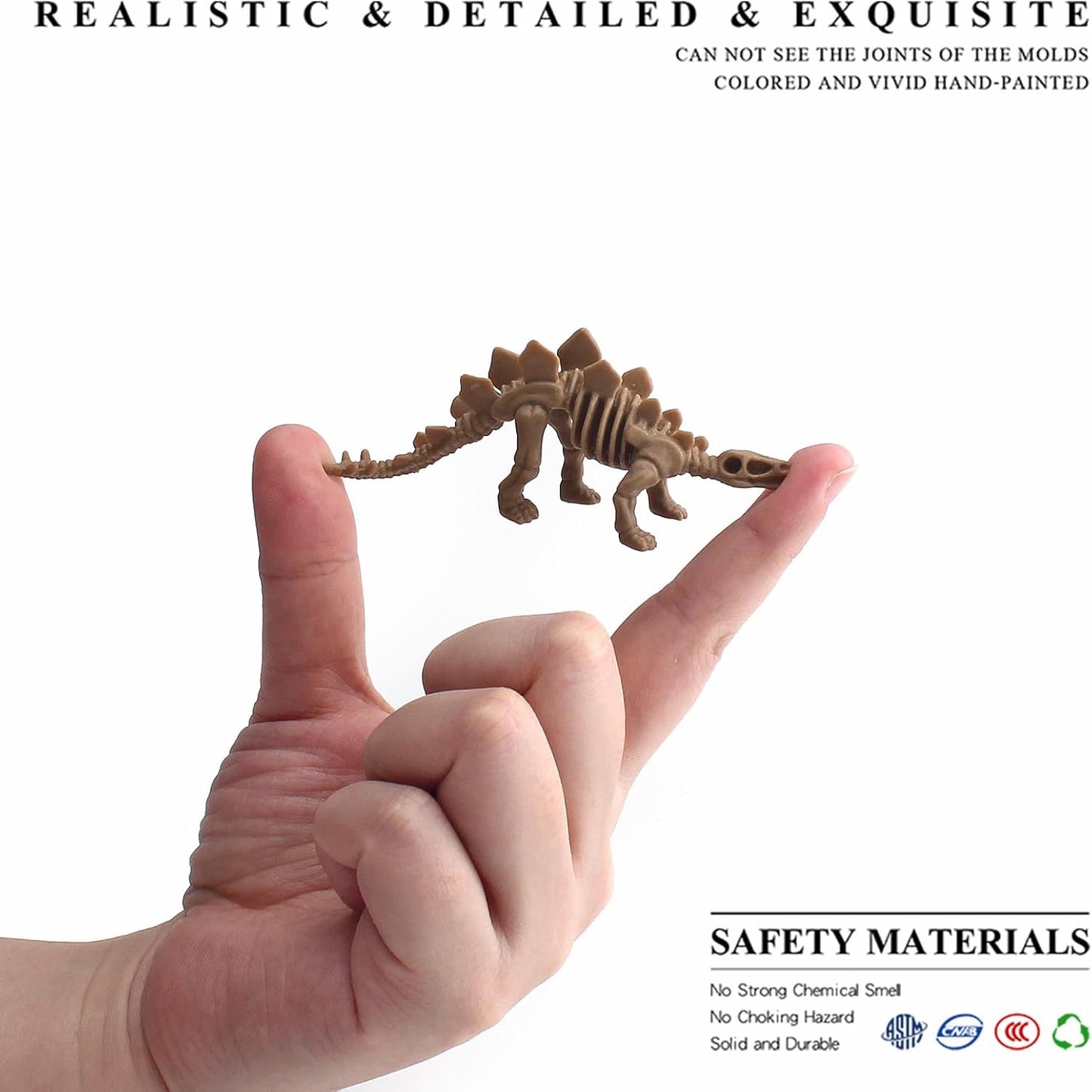 LC JoyCre Mini Dinosaur Bones for Kids Sandbox Toys - Realistic Fake Dinosaur Bones for Kids to Dig Up