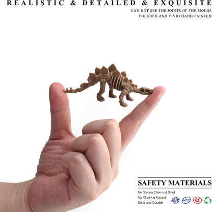 LC JoyCre Mini Dinosaur Bones for Kids Sandbox Toys - Realistic Fake Dinosaur Bones for Kids to Dig Up