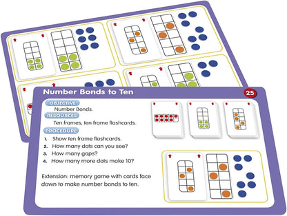 Junior Learning JL321 50 Ten Frame Activities