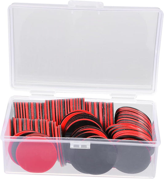 Milisten 100pcs Two Counting Chips for Boys and Girls Plastic Discs for Educational Math Learning Lightweight and Easy to Grip for Home and Classroom Activities