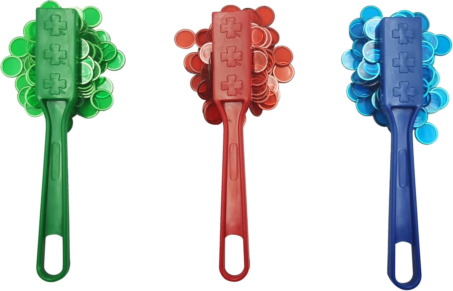 SEETOOOGAMES Magnetic Wand Bingo Chip Set - 500 Metal Chips with 5 Pack Magnet Wands for Classroom, Science Learning, Counting, Family Game Night Activities