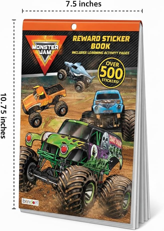 Bendon Monster Jam Activity Book | Monster Trucks | Officially Licensed (Imagine Ink)