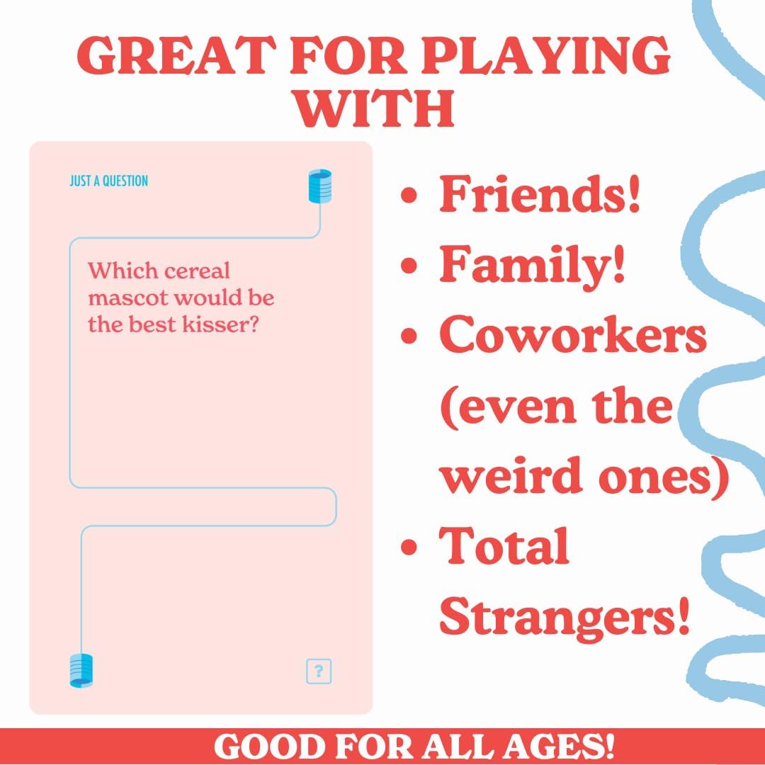 No Wrong Answers Junior - Hilarious Children's Card Game, Conversation Starter - Fun Activity for Family, Parties, Travel, Birthdays, Classroom, Camping, Team Building - Great Gift for Kids
