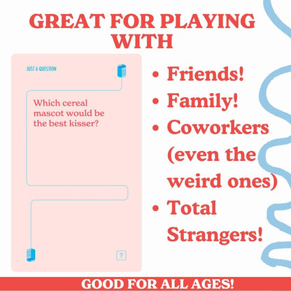 No Wrong Answers Junior - Hilarious Children's Card Game, Conversation Starter - Fun Activity for Family, Parties, Travel, Birthdays, Classroom, Camping, Team Building - Great Gift for Kids