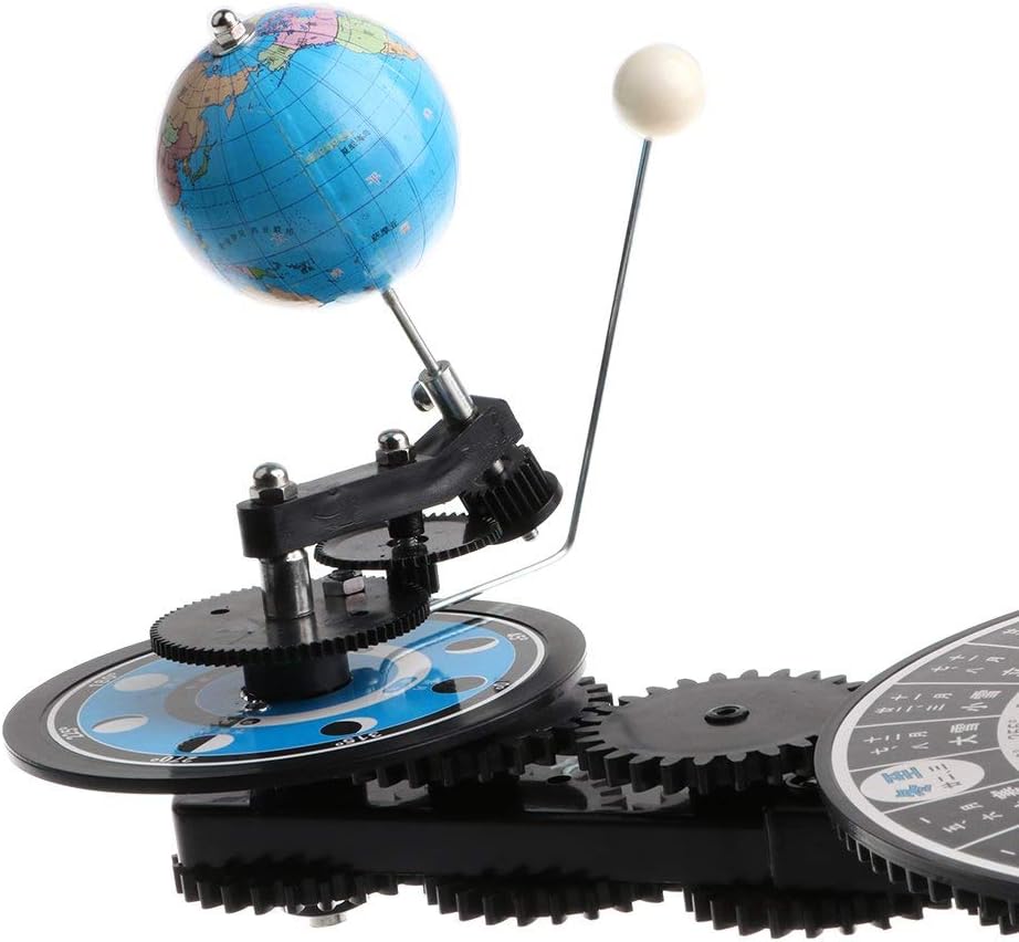 Sun Earth Moon Orbital Model with Light, Kids Solar System Model Astronomical Science Educational Kits