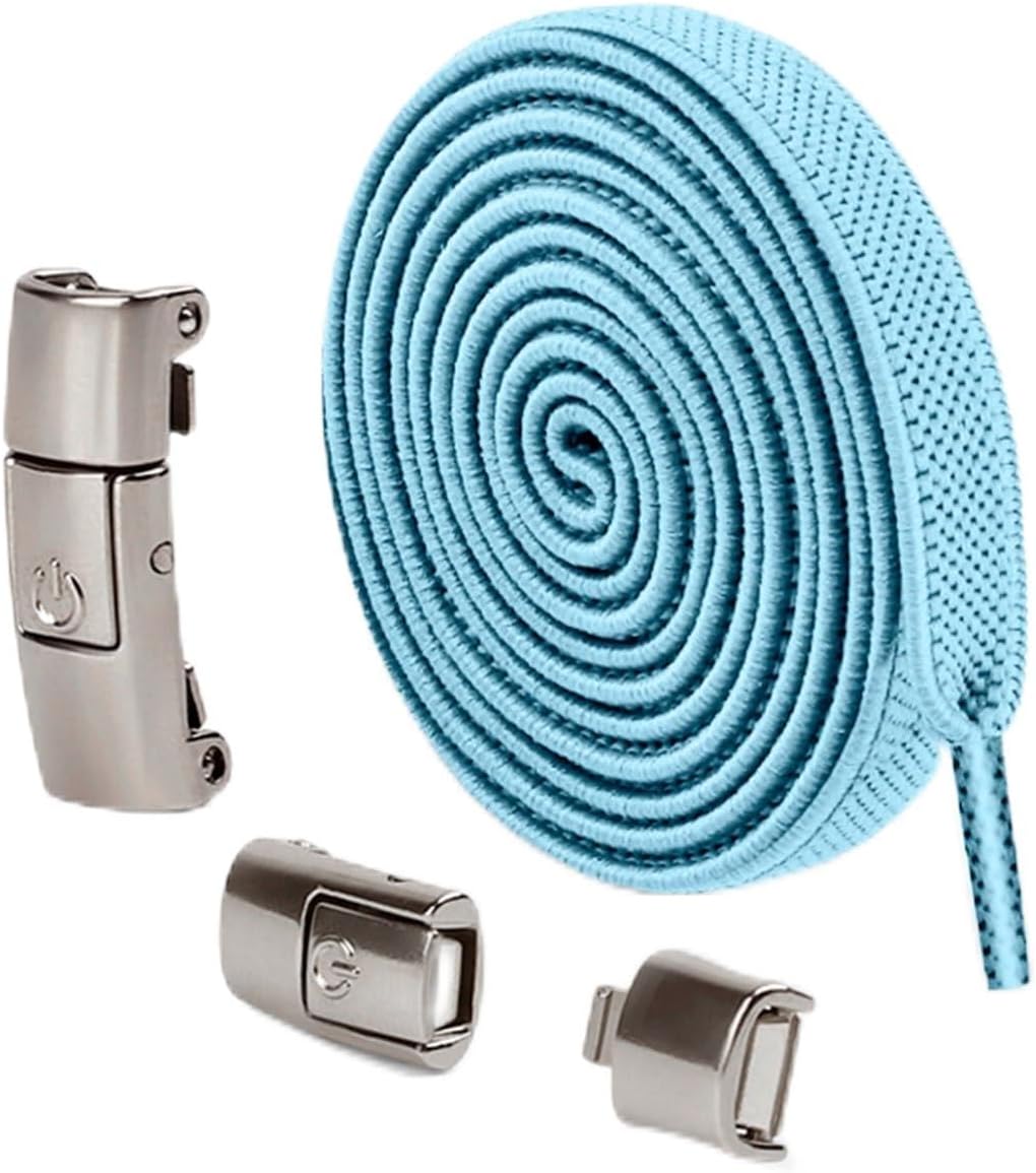 Press Lock Shoelaces Without Ties Elastic Laces Sneaker Widened Flat No Tie Shoe Kids Adult Shoelace For Shoes