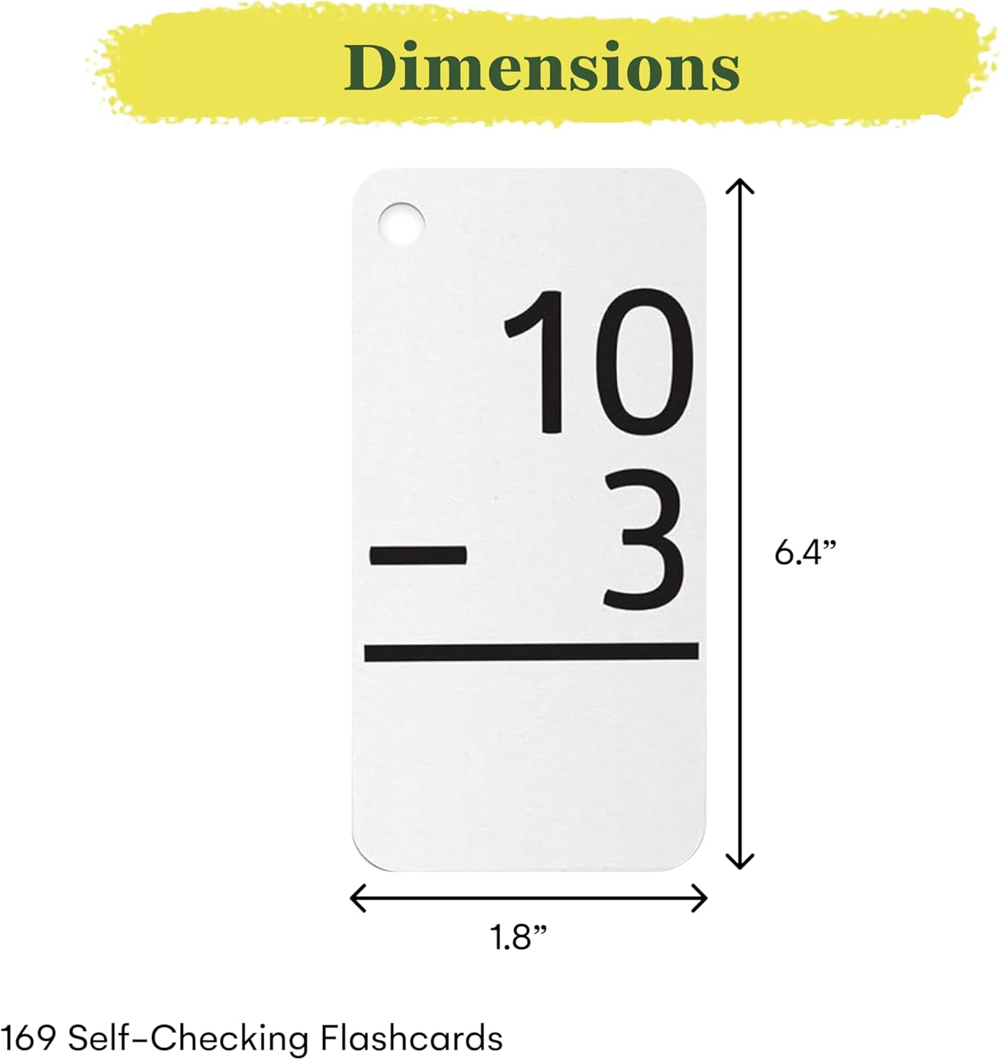 Star Right Education Addition Flash Cards, 0-12 (All Facts, 169 Cards) with 2 Rings - Addition Flashcards