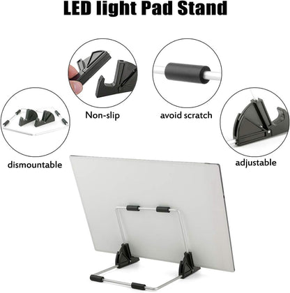 SevenFish B4 Diamond Painting Tools LED Light Box, Ultra-Thin Adjustable Brightness Diamond Art Light Board Light Pad for Tracing, Drawing, Sketching, Animation, Stenciling, 5D Diamond Painting
