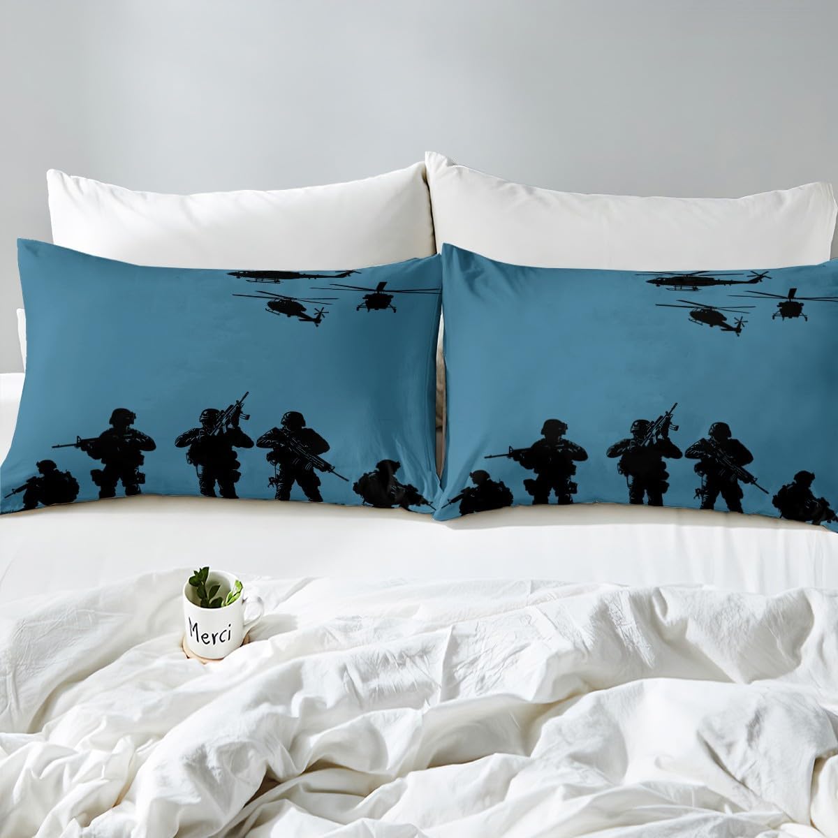 Laboratory Bedding Set Chemistry Lab Duvet Cover For Kids Teen Boys Girls Test Tube Microscope School Graffiti Comforter Cover Chemical Elements Science Theme Bedclothes 2Pcs Twin Size Gray
