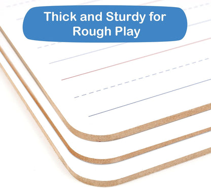 Aizweb 12 Pack Dry Erase Board Card,9" x 12" Small Whiteboard Number Line 120 Numbers Chart Ten Frame,Math Manipulatives Addition Subtraction Game for Student Classroom Must Haves Teacher Supplies