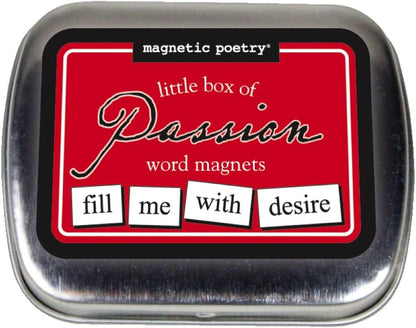 Magnetic Poetry - Little Box of Happiness Kit - Words for Refrigerator - Write Poems and Letters on The Fridge - Made in The USA