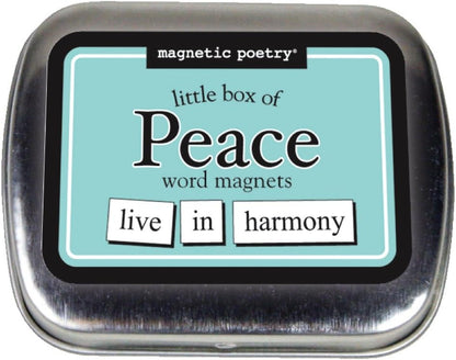 Magnetic Poetry - Little Box of Happiness Kit - Words for Refrigerator - Write Poems and Letters on The Fridge - Made in The USA