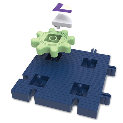 Learning Resources Glowing PatternGears - Building Set with Glow in the Dark Stickers, Toddlers Hands-On Toy, STEM Construction & Engineering, Fine Motor, Gifts for Boys and Girls