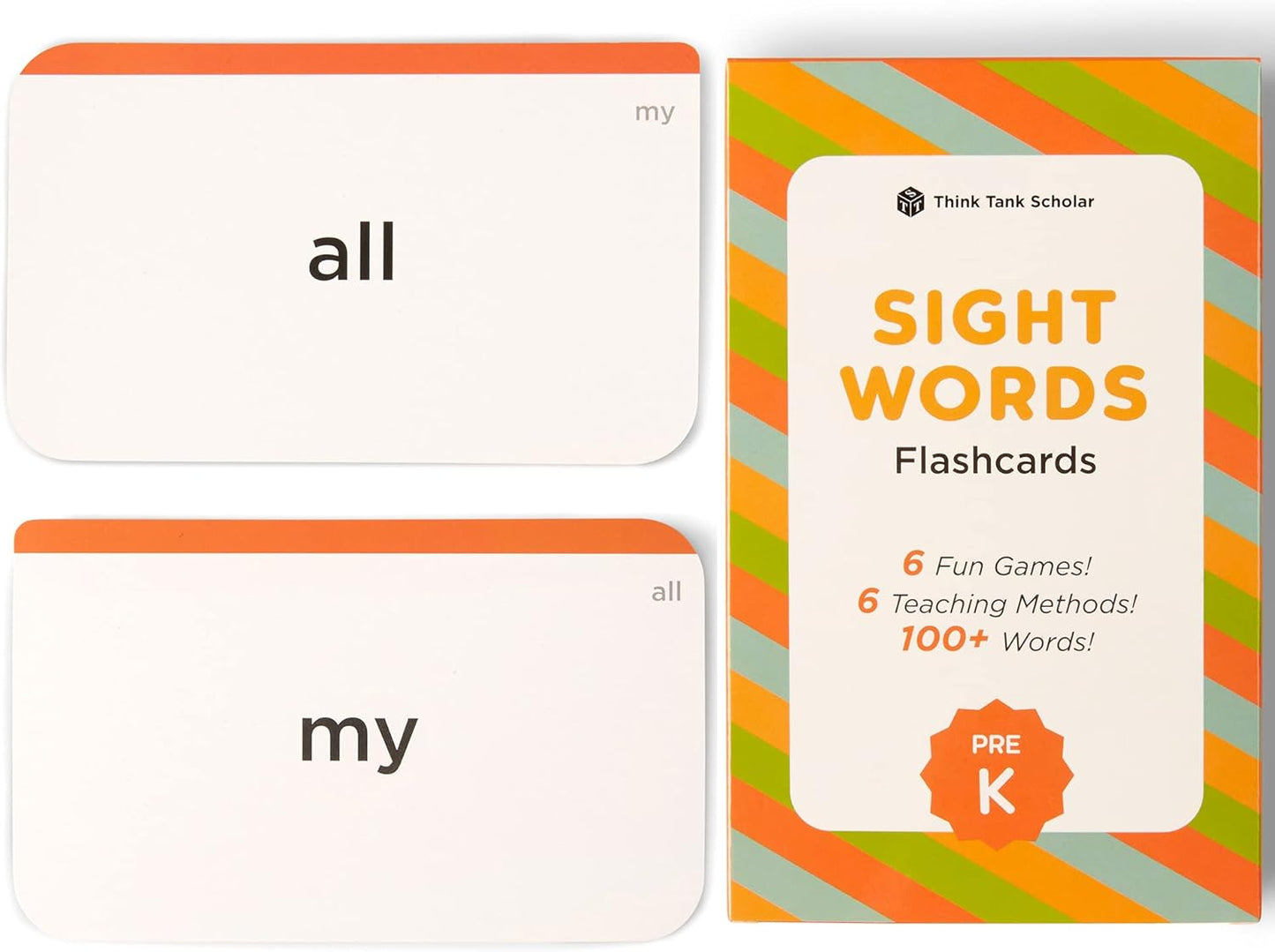 Award-Winning Phonics & Vocabulary Flash Cards (1000+ Words w/Prefixes, Suffixes & CVC) incl. Games & Visual Aids for Ages 4-8, Pre-K to 3rd Grade