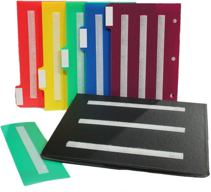 Smile4autism Large 2.5x10 ¼” Tools Perfect to Keep Your Loose Visual Picture Cards Organized. Autism, ABA, ADHD, Language & Apraxia Aspergers