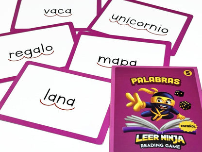 Spanish Reading Game for Kids - Master Letter Sounds, Rhymes, Reading Syllables, Words & Sentences