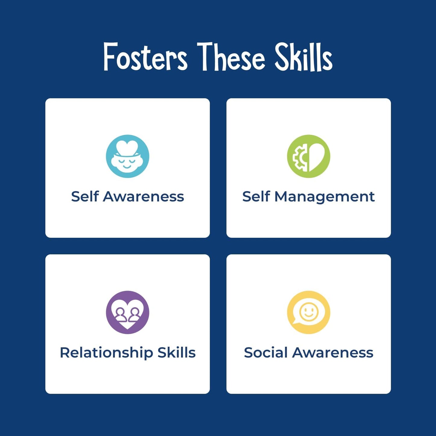 Let's Talk Conversation Starter Cards for Kids | 100+ Prompts & Questions to Build Emotional Intelligence, Communication, and Social Skills | Fun Family & Classroom Game | Ages 4+