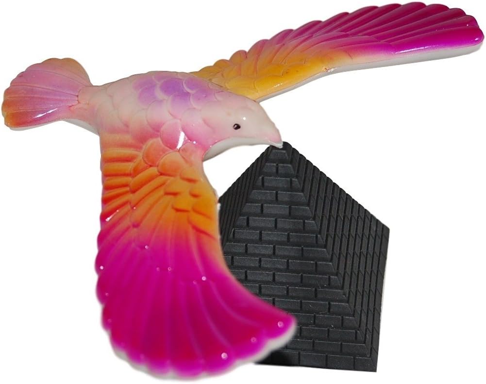 Sci-Supply Large Balancing Bird Toy (2 Pack) – 6" Wingspan Gravity Balance Bird – Fun Educational Science Toy for Kids (Colors Vary)