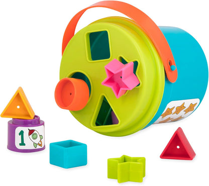Battat – Toddler Peg Board – Stacking Peg Board Set – Fine Motor Skills Toy – Therapy Toy, 31 Pieces – 2+ Years – Count & Match Pegboard