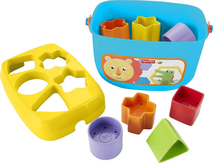 Fisher-Price Baby Stacking Toy Rock-A-Stack Rings with Roly-Poly Base for Ages 6+ Months, Made with Plant-Based Materials