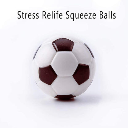 24 Pack Squeezable World Stress Balls for Kids Mini Earth Ball - Pressure Relieving Health Balls Globe Pattern Balls , School, Classroom, Party Favors (2.5" Inches)
