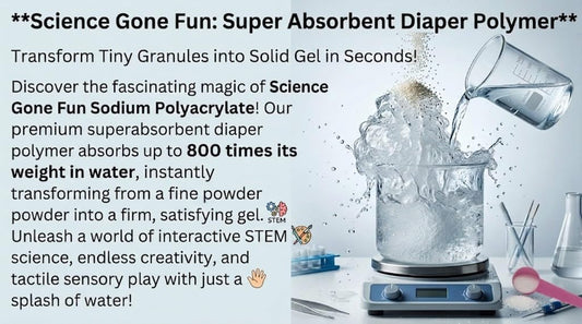 1 Pound Super Absorbent Diaper Polymer_Science Educational Products (Tm)
