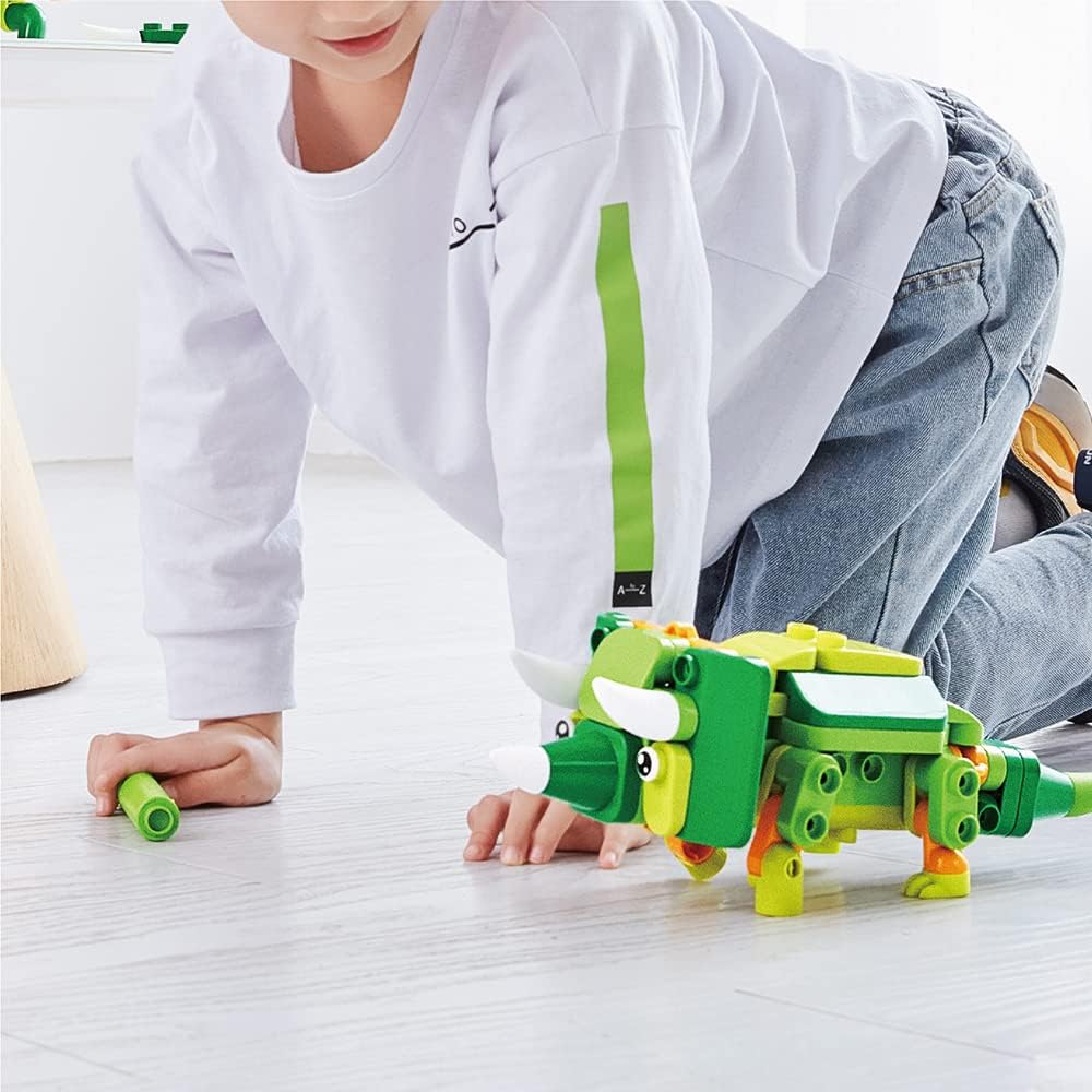 BOTZEES GO! Unicorn Robot for Kids - Building & Electric Remote Control STEM Learning Toy for Ages 3+, Girls - RC Magic Stick, App Based