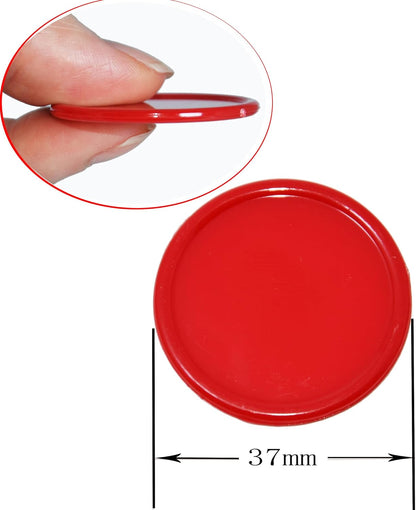 Smartdealspro Set of 160 Opaque 1 1/2 Inch Plastic Counting Counters Poker Chips with Box for Casino Card Games (160pcs 4 Color with Box)