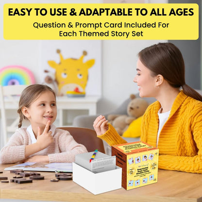 Sequencing Daily Routine Conversation Cards | Learning Material for Social Skills & Emotional Intelligence| Speech Therapy Resources | Articulation, ESL & Storytelling Cards | Sequencing Card Game