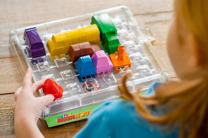 ThinkFun My First Rush Hour - Engaging Brain Game for Kids | Stimulating STEM Toy | Enhances Logic, Matching, Colors, and Shapes Skills | Best Gift for Toddlers