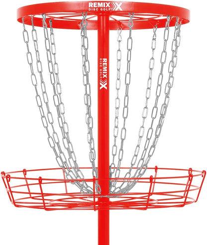 Remix Deluxe Practice Basket for Disc Golf - Choose Your Color and Style