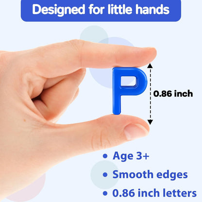 278 Pcs Lacing Letters Beads, 10 Color Alphabet Letter Beads Learning Toys with 18 Laces, Lowercase ABC Bead Letters Toys for Kids Ages 3+, Home Manipulatives for Preschoolers, Back to School Supplies