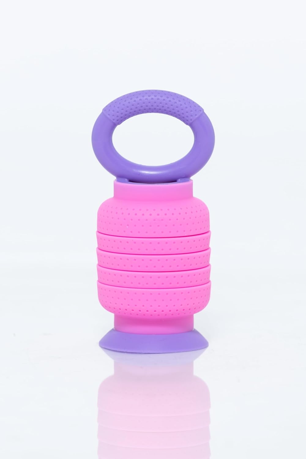 KRUMPLES Plungy Blue Sensory Suction Toy for Ages 10M+ | BPA-Free Silicone Fidget | Promotes Fine Motor Skills | Dishwasher Safe | Ideal Baby and Toddler Gift | Fun for All Ages