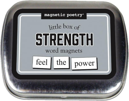 Magnetic Poetry - Little Box of Happiness Kit - Words for Refrigerator - Write Poems and Letters on The Fridge - Made in The USA