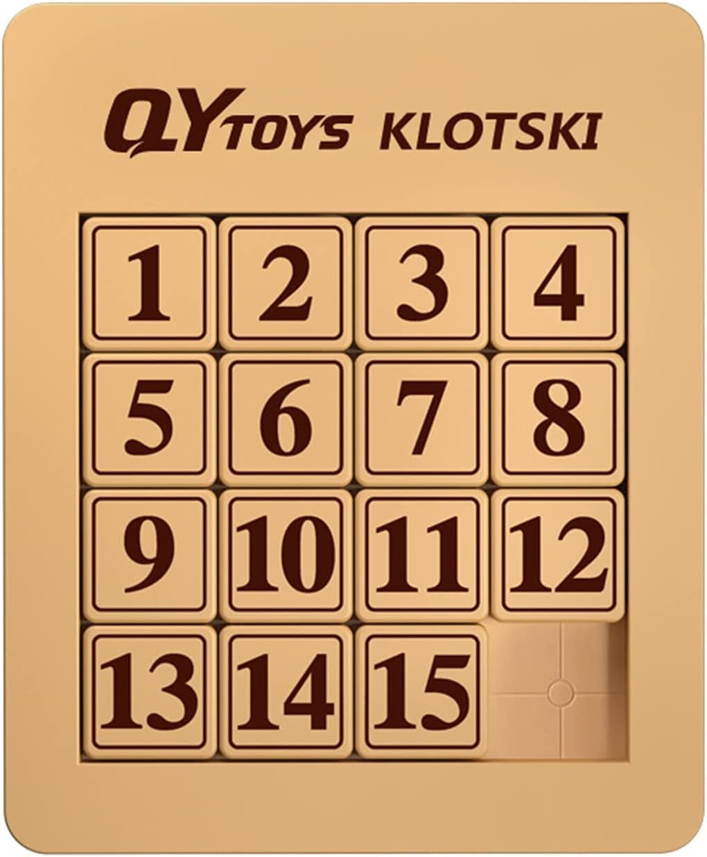 LiangCuber QY Toys 48 Klotski Puzzle Magnetic Sliding Number Puzzle ABS 7x7 Klotski Brain Teasers Toy Tangram Jigsaw Intelligence