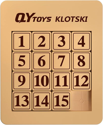 LiangCuber QY Toys 48 Klotski Puzzle Magnetic Sliding Number Puzzle ABS 7x7 Klotski Brain Teasers Toy Tangram Jigsaw Intelligence