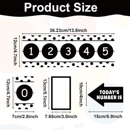 Number Line for Classroom Wall (-20 to +120) Boho Heart Shape Number Bulletin Board for Students Math Learning Boho Bulletin Border Decor Numbers Boarder Strips for Home School