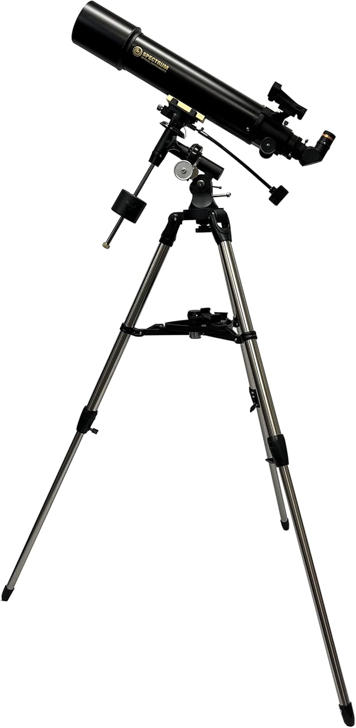 SpectrumOI Telescope for Kids, Telescope for Adults Astronomy Gifts for Kids 8-12 - Premium Refractor 70mm Aperture with Carry Bag and Phone Holder