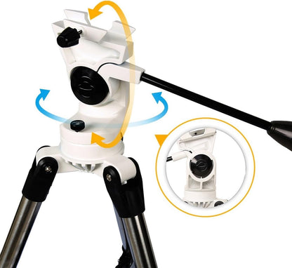Gskyer Telescope, Telescopes for Adults, 80mm AZ Space Astronomical Refractor Telescope Kids, Adults Astronomy, German Technology Scope