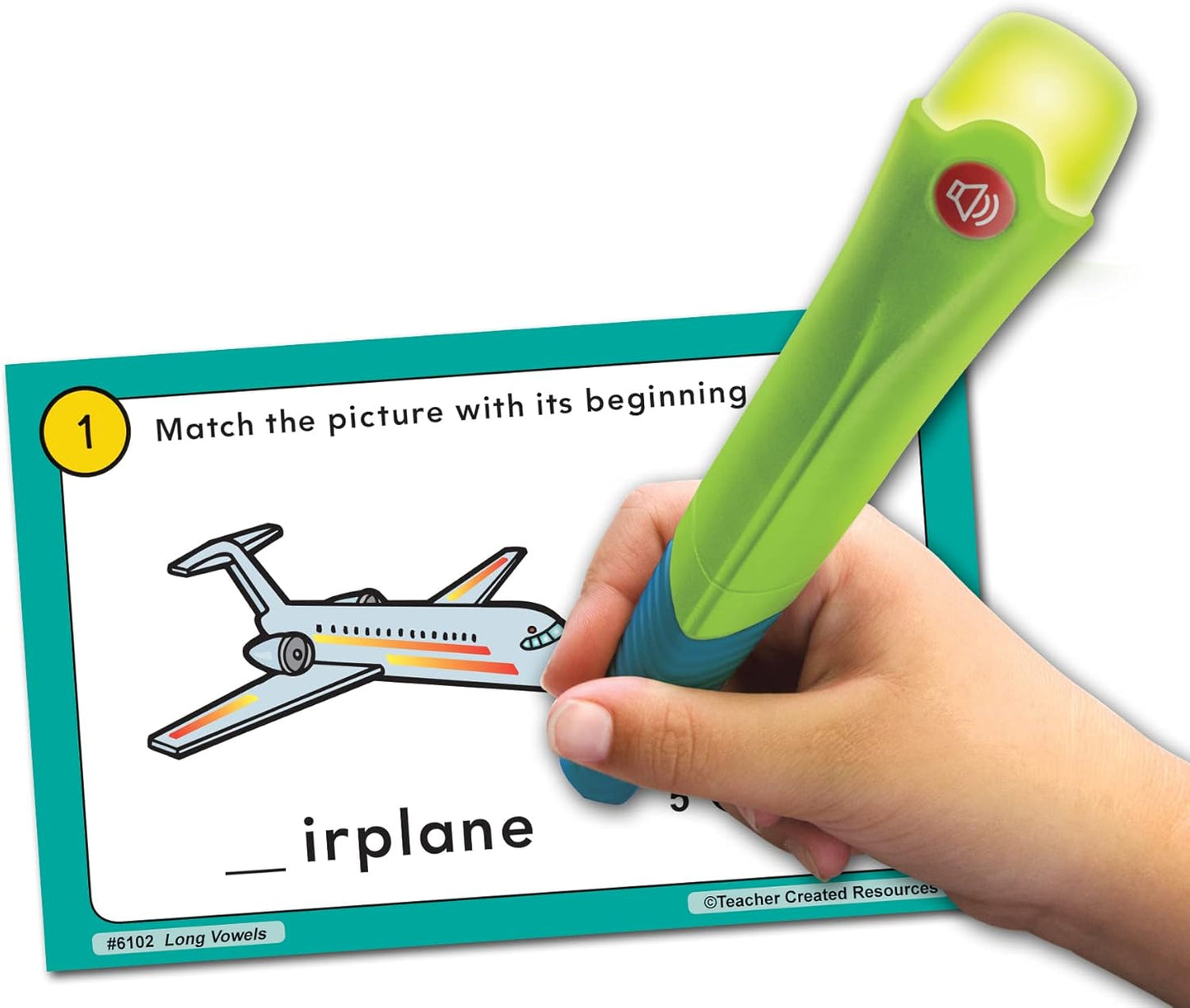 Teacher Created Resources Power Pen Learning Cards: Blends & Digraphs