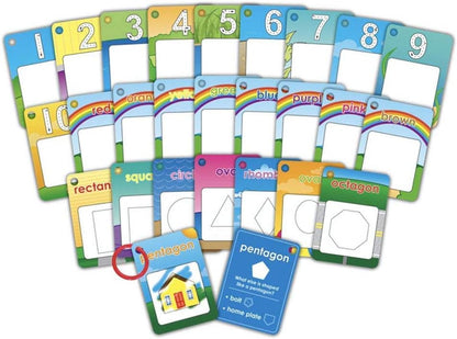 Coolplay A-Z 26 Alphabet Water Cards, Children Drawing Card for Kids Educational Toys for Travel