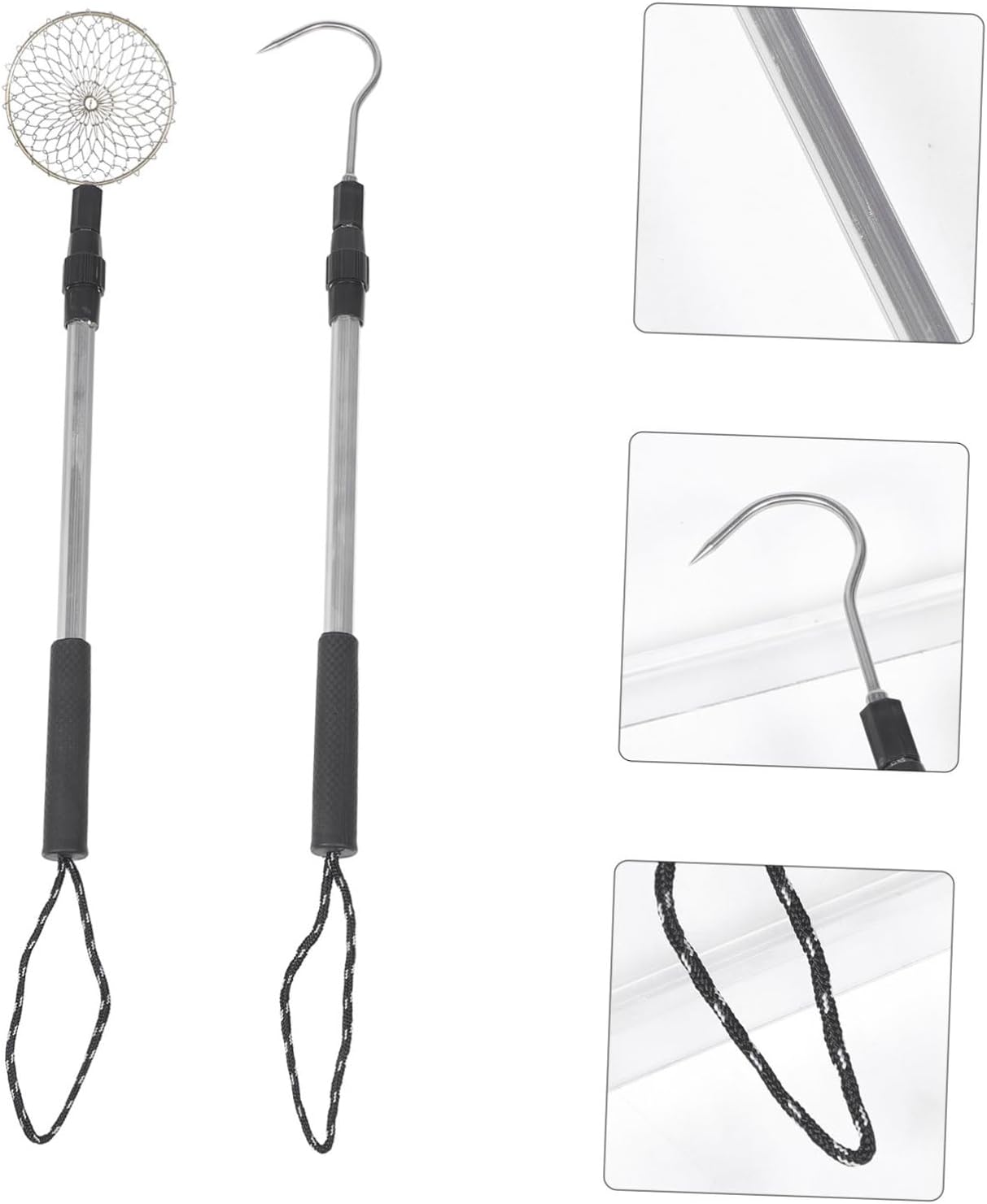 ORFOFE Reusable Beach Sand Sifter Kit with Detachable Aluminum Scoop and Hook Lightweight Sand Shovel for Shell Collecting Rock Hunting and Treasure Digging Outdoors